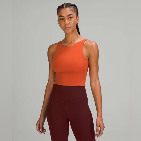 Lululemon Align High-Neck Tank Top Canyon Orange size 2 - Picture 1 of 9